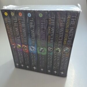The Witcher Boxed Set, Andrzej Sapkowski, 8 books, Complete Series